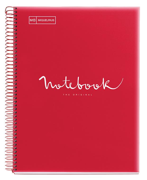 MiquelRius Zvezek A4, črtast, 120-listni, 90g,