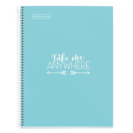 MiquelRius Zvezek A4, črtast, 80-listni, 90g,