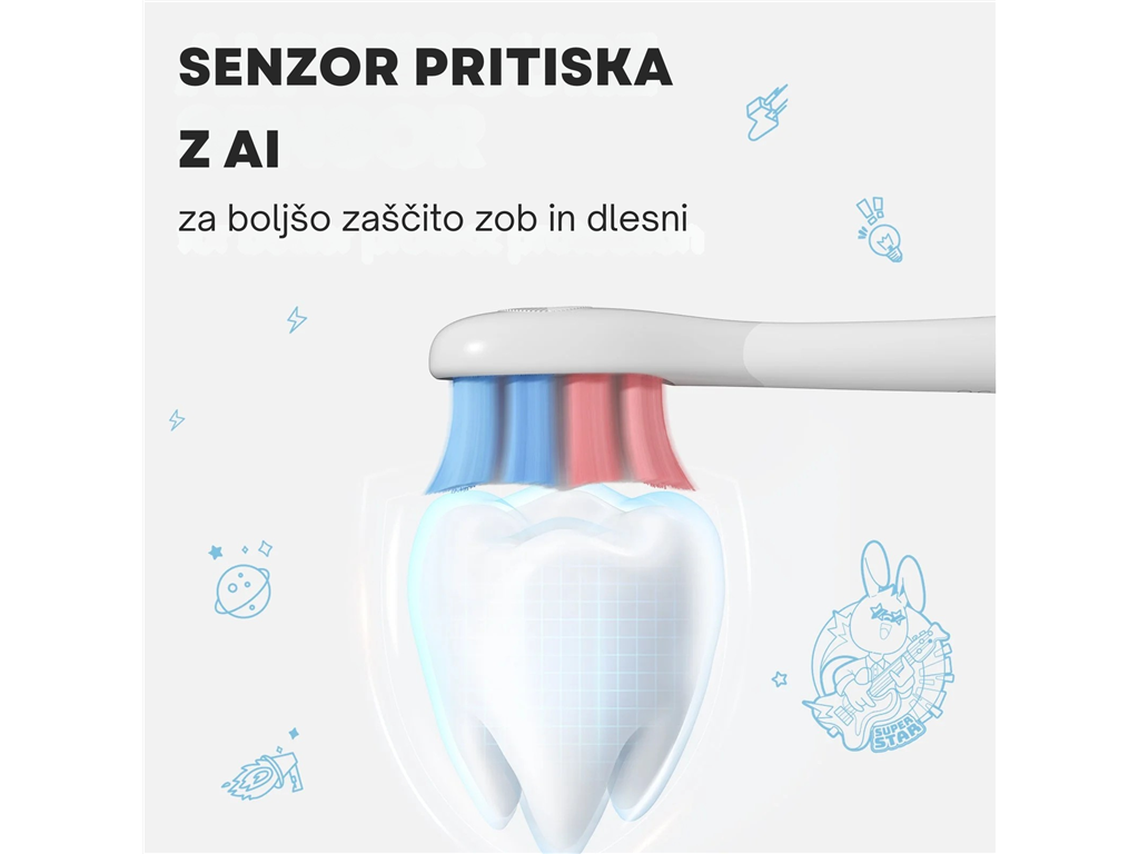  Električna zobna ščetka Ease Kids
