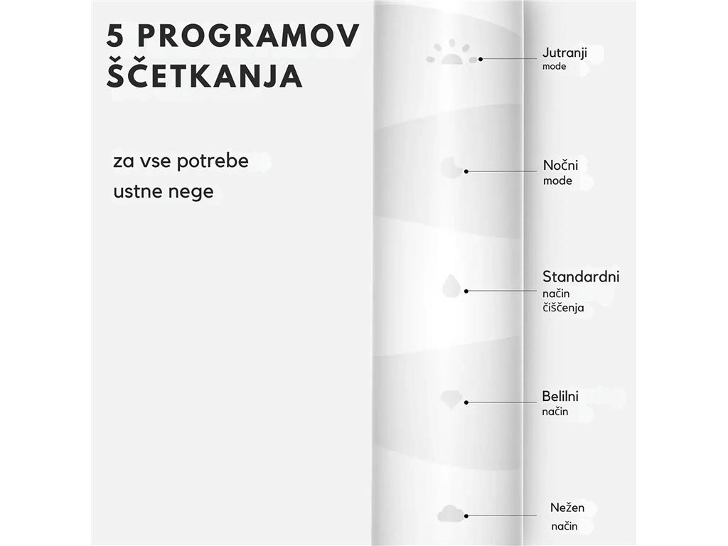  Električna zobna ščetka Flow S