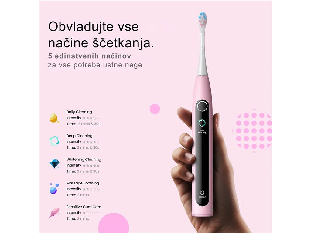 Oclean Električna zobna ščetka X Kids Set