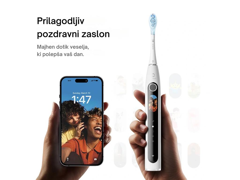 Oclean Električna zobna ščetka X Pro 20