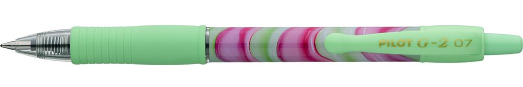 Pilot Gel roler G-2 0,7 FLOW zelen/črno črnilo