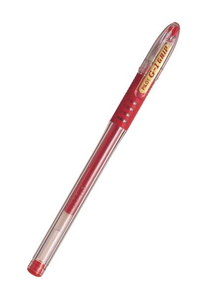 Pilot Gel roler G-1 GRIP 0,7 rdeč