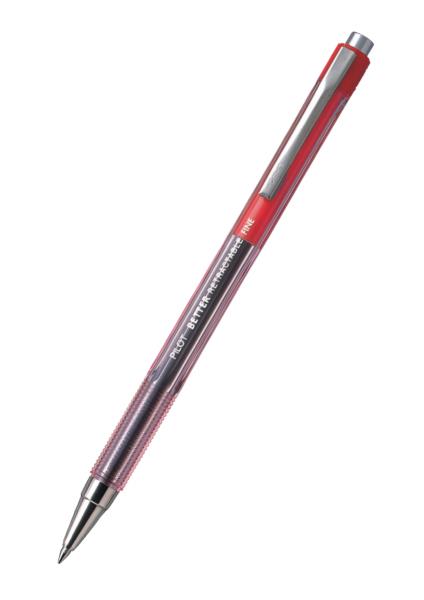 Pilot Kemični svinčnik BETTER RETRACT, rdeč