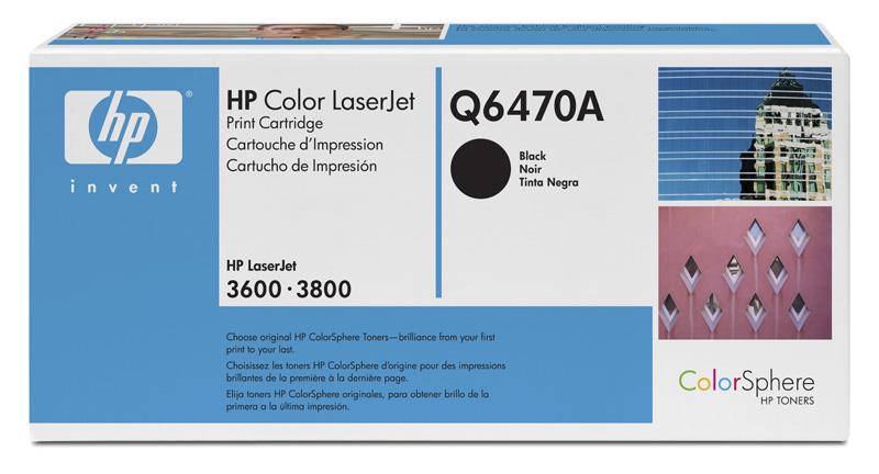  TONER HP 501A ČRN ZA CLJ 3600, 3800;