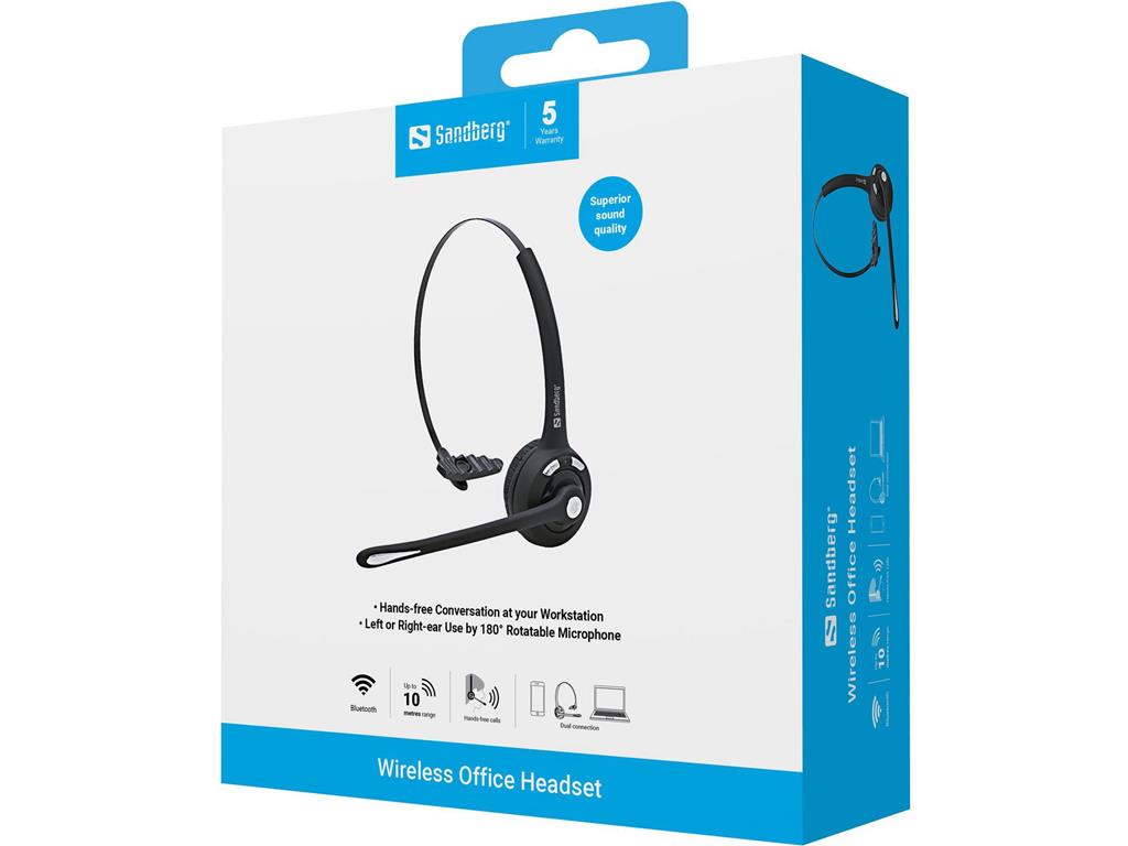 Sandberg Slušalke BT Office Headset