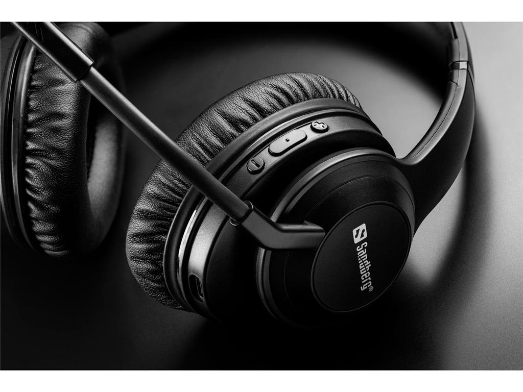 Sandberg Brezžične slušalke ANC+ENC Pro