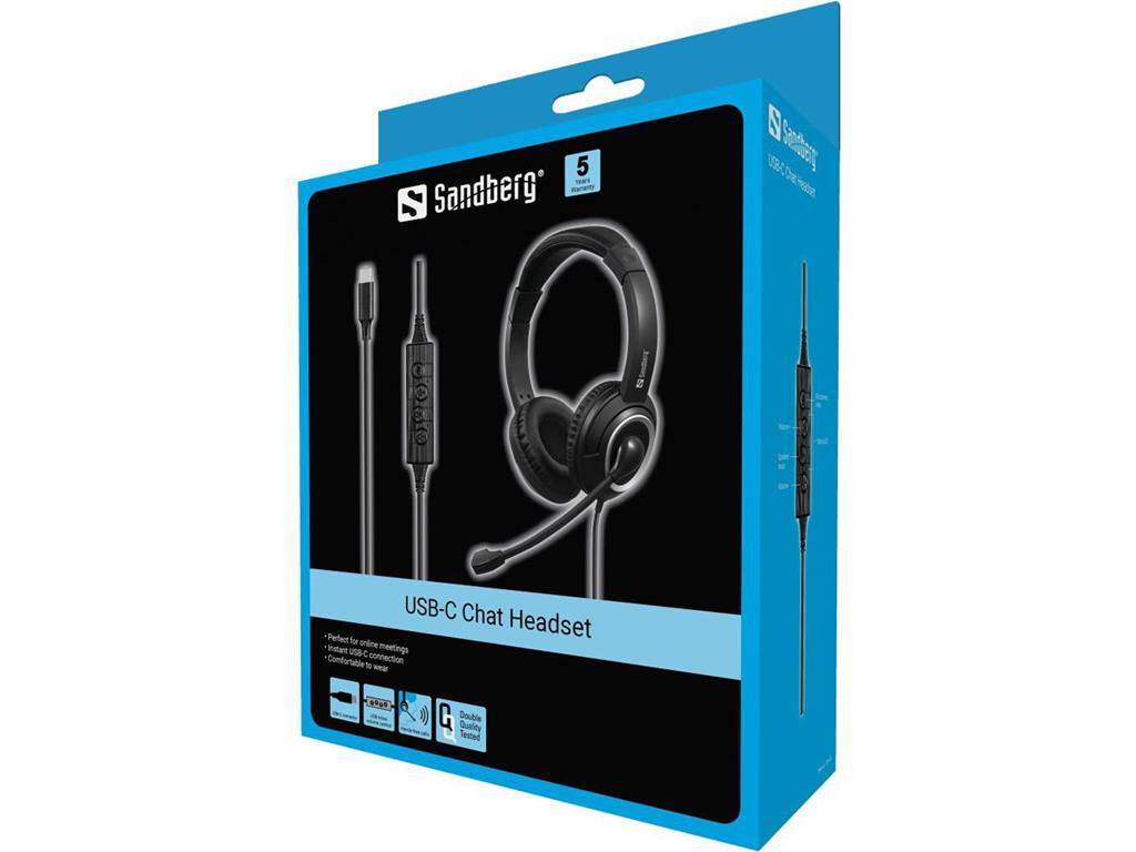 Sandberg USB-C Chat Headset