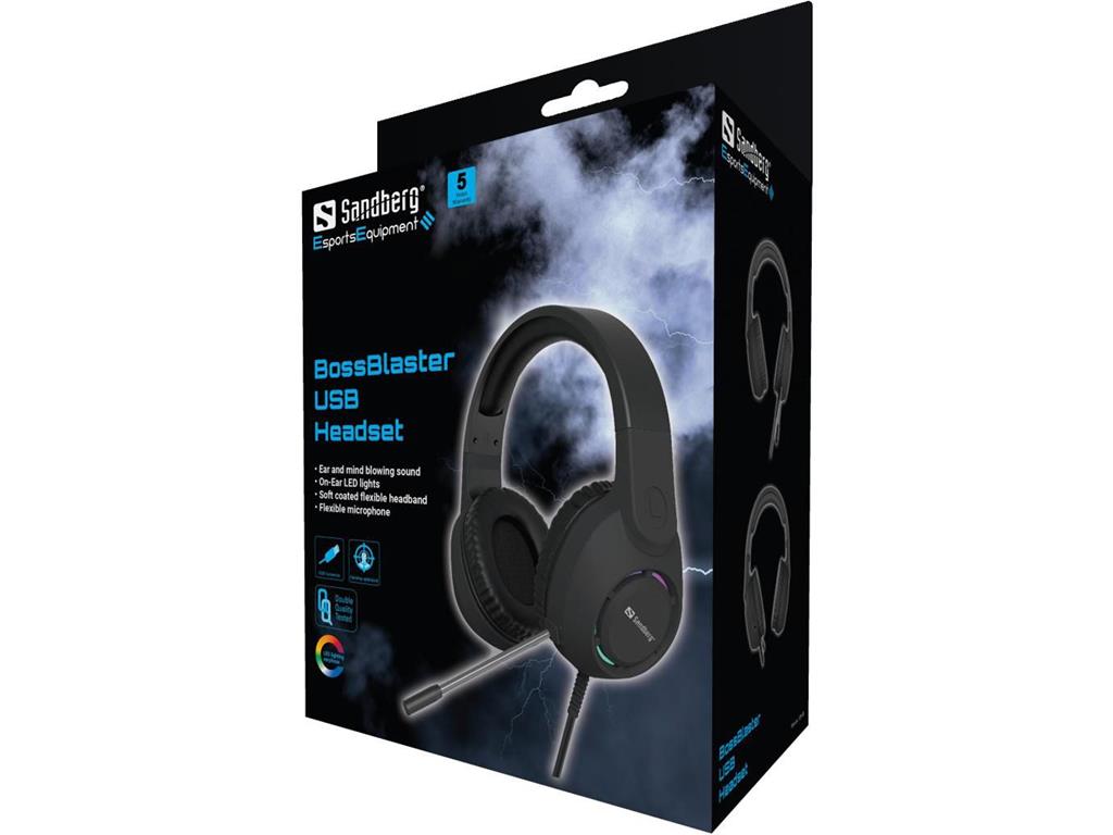 Sandberg BossBlaster USB slušalke