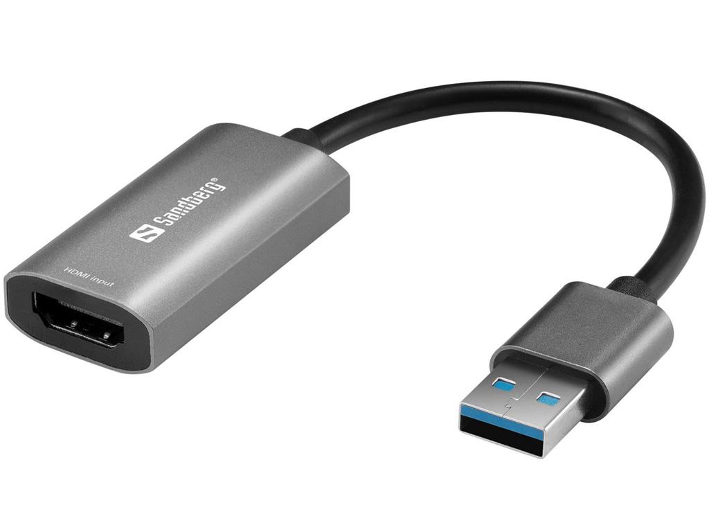 Sandberg HDMI Capture Link to USB-A