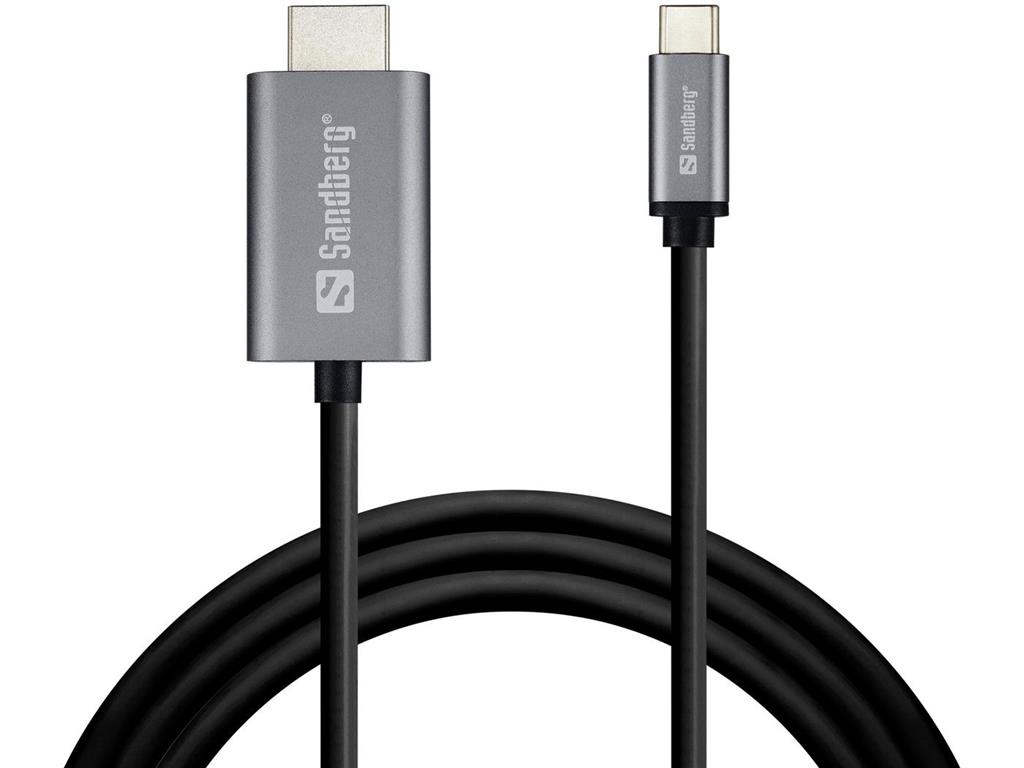 Sandberg USB-C na HDMI kabel 2M