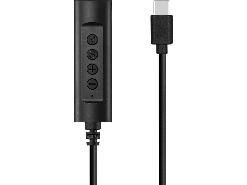 Sandberg USB-C kontroler za slušalke, 1.5m
