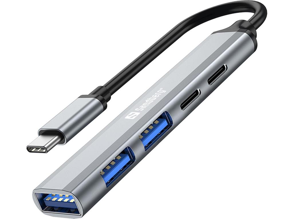 Sandberg USB-C na 3xUSB-A+2xUSB-C SAVER