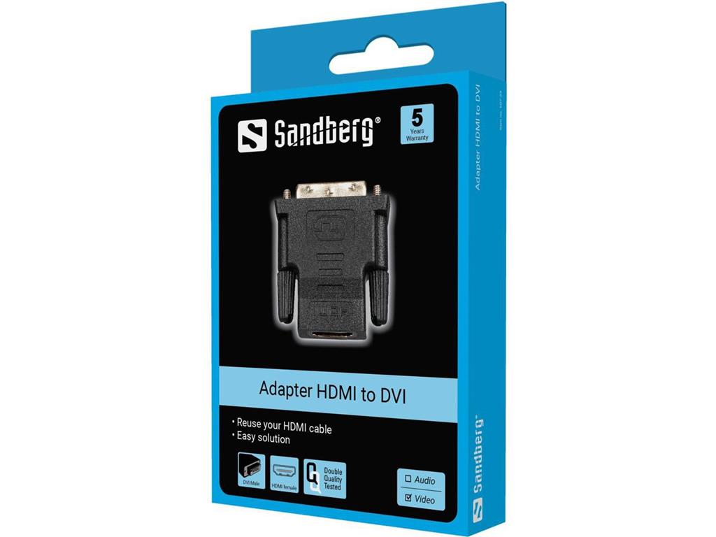 Sandberg Adapter DVI - HDMI M-F