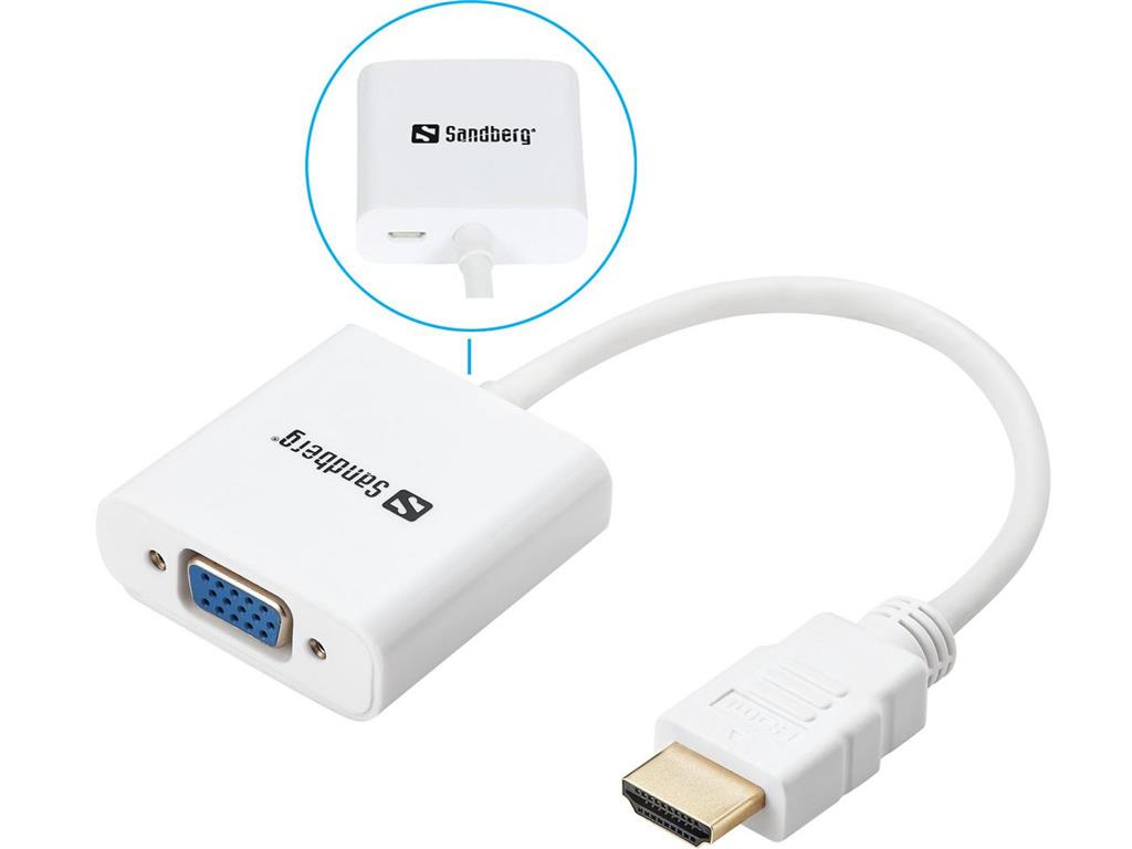 Sandberg HDMI na VGA pretvornik