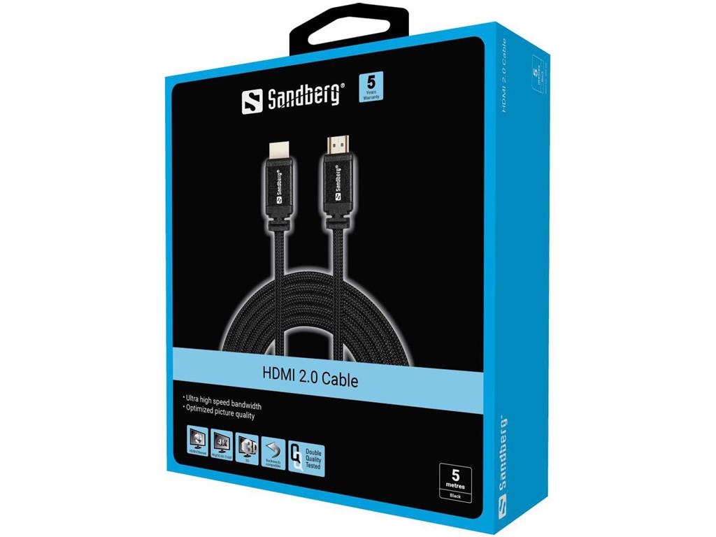 Sandberg HDMI 2.0 19M-19M, 5m