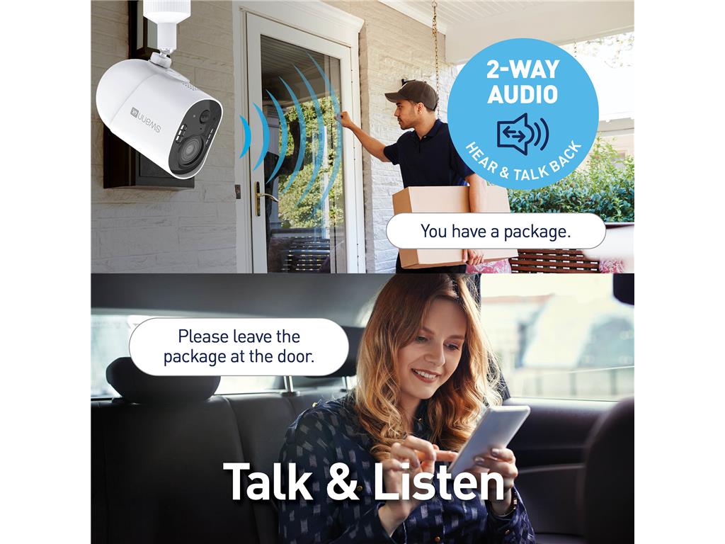 Swan Nadzorna kamera Xtreem 4K, Wi-Fi