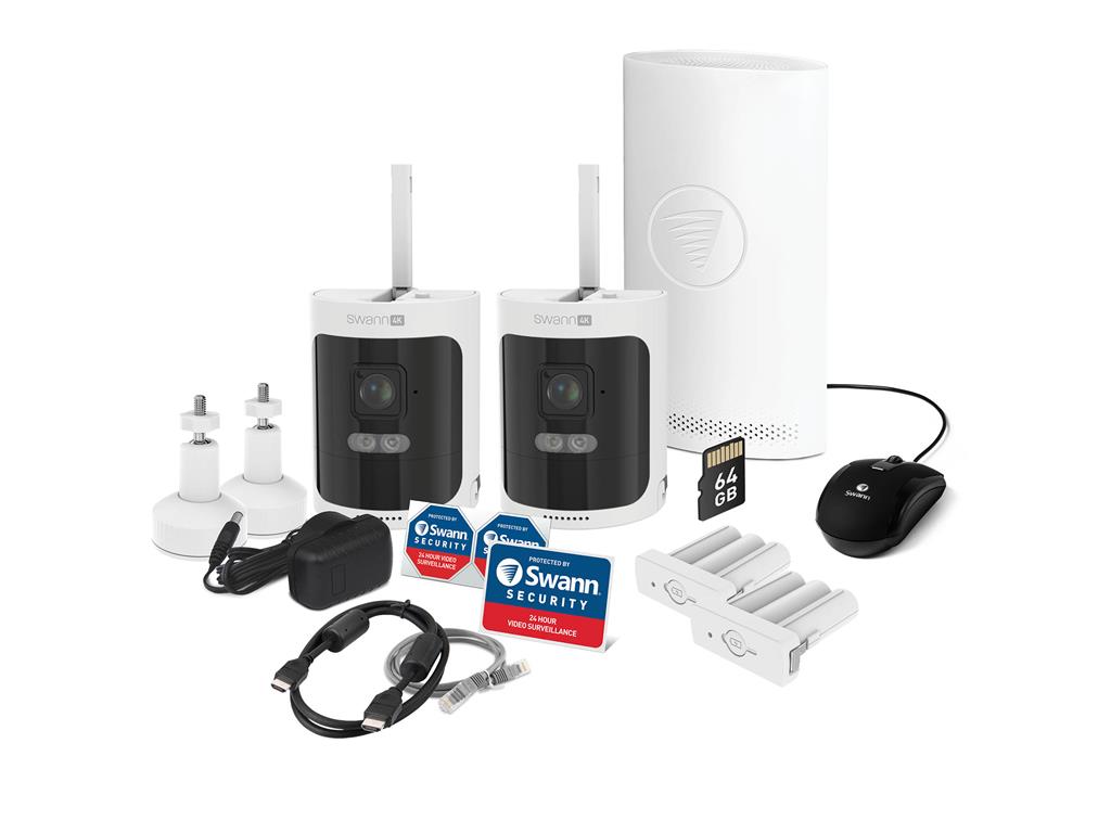 Swan Nadzorna kamera Allsecure 4K, brezžična