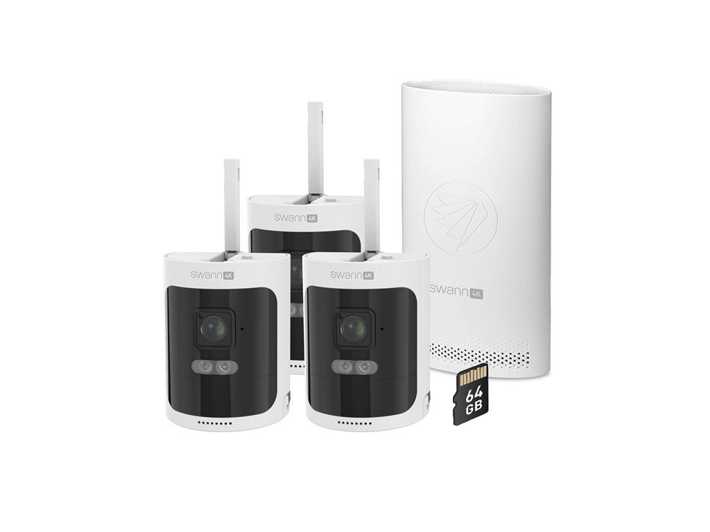 Swan Nadzorna kamera Allsecure 4K, brezžična