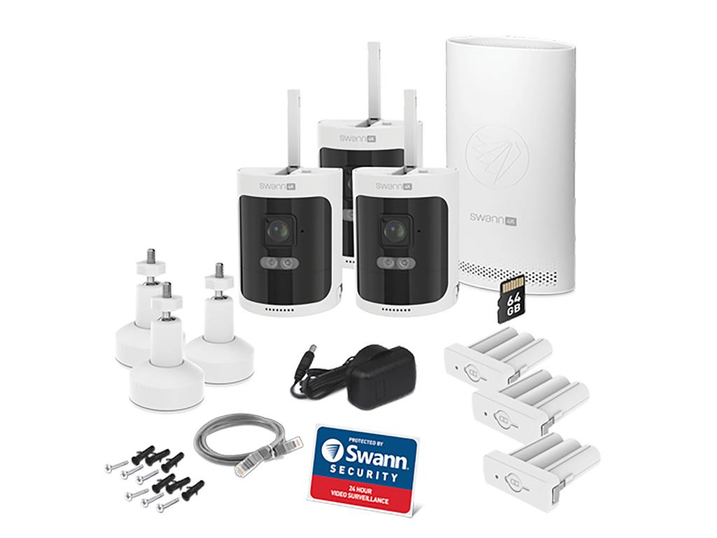 Swan Nadzorna kamera Allsecure 4K, brezžična