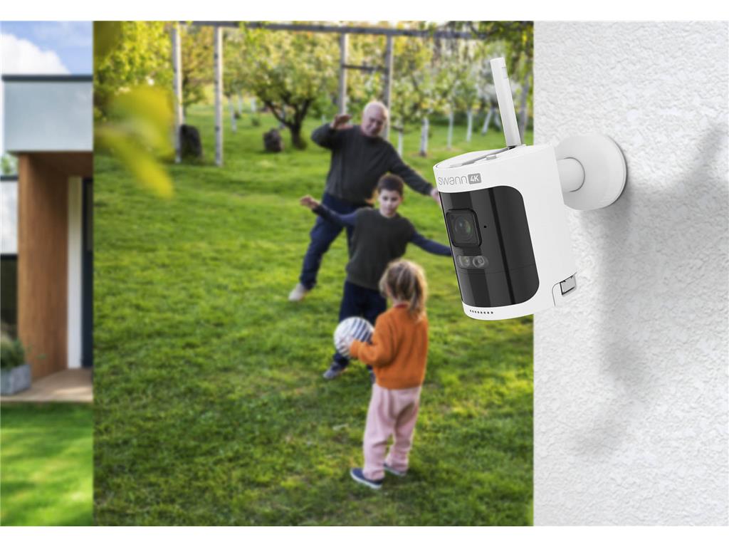 Swan Nadzorna kamera Allsecure 4K, brezžična