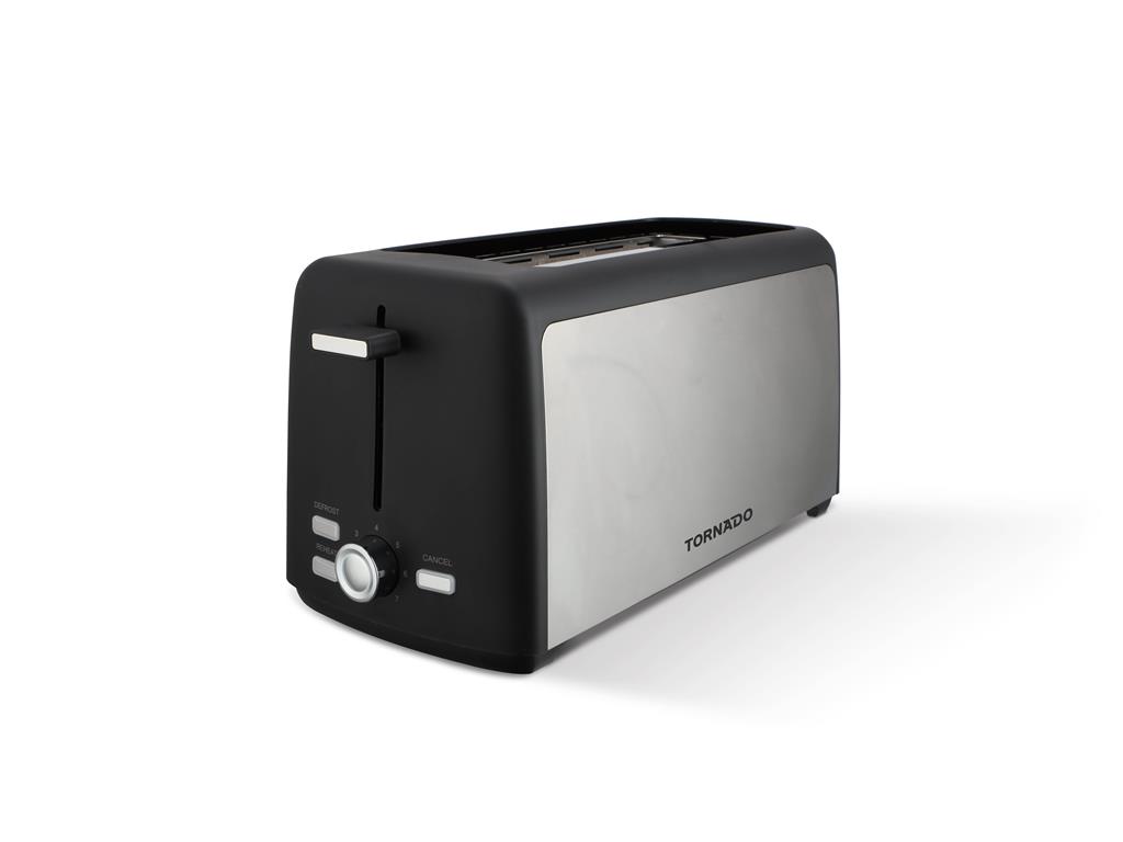 Tornado Toaster 4 kruhki z dolgima režama