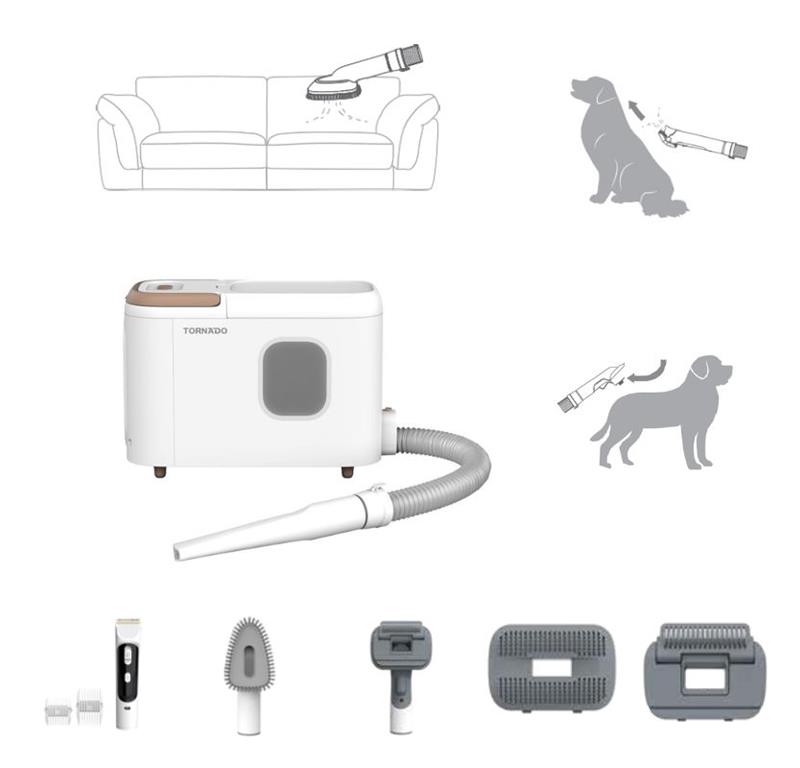  5-v-1 robotski sesalnik (Pet friendly)