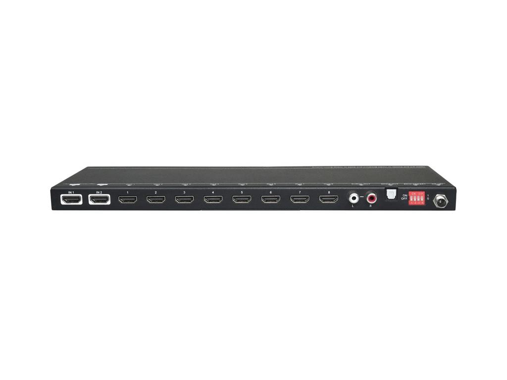  HDMI razdelilnik in stikalo 2x8