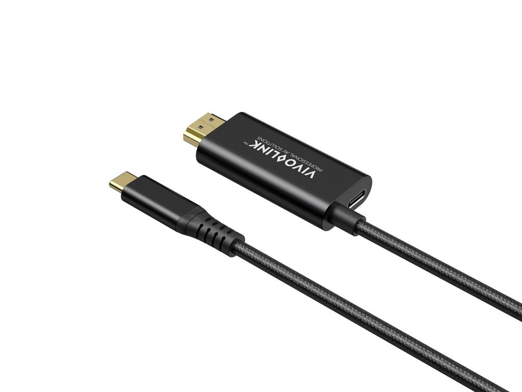  Kabel USB C-HDMI kabel s polnjenjem, 2m