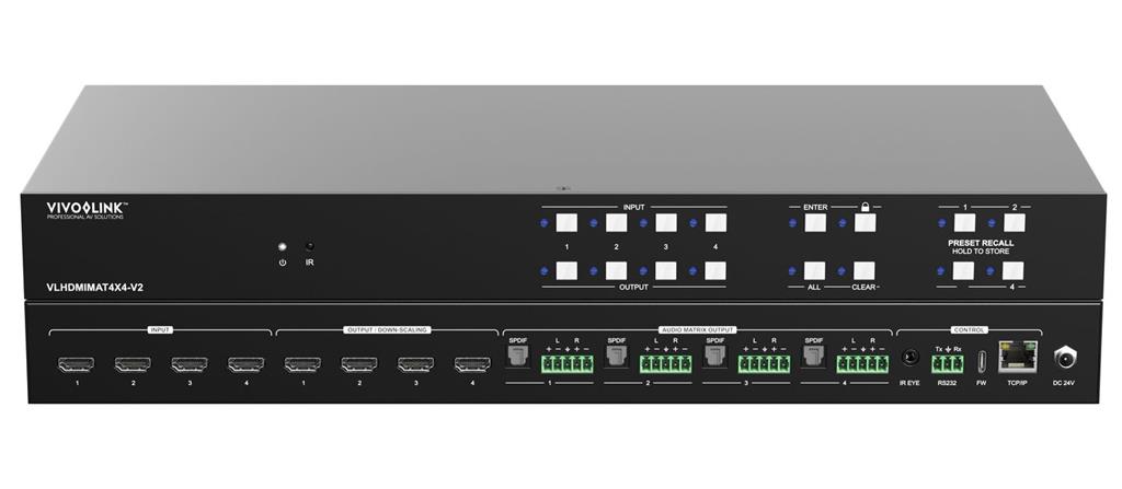  Matrični hitri preklopnik HDMI 2.0 4x4