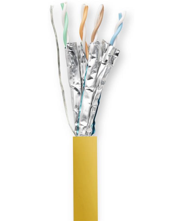  Kabel Cat 6a, F/FTP, 40m, rumen