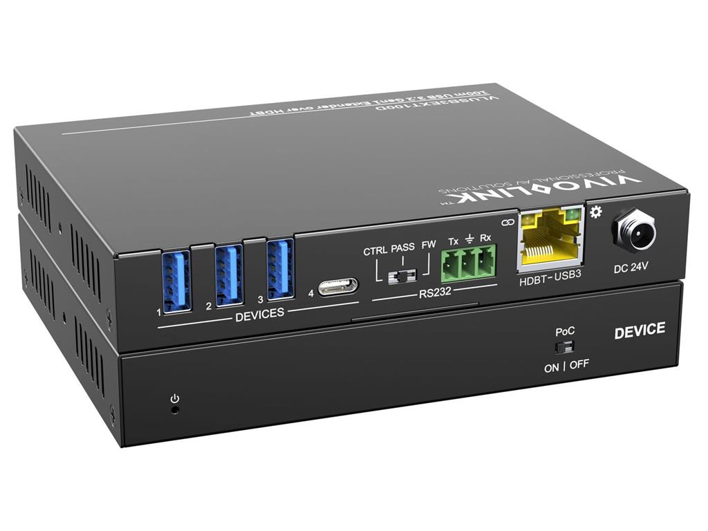  KVM podaljševalnik USB 3.2 - sprejemnik