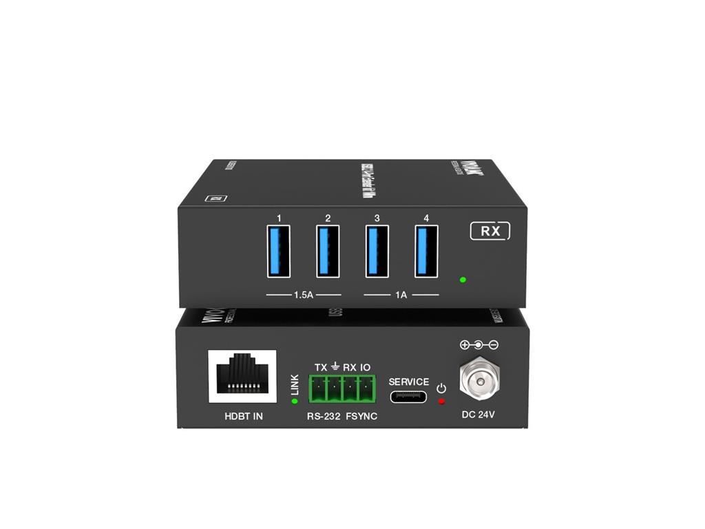  KVM podaljševalnik USB 3.2 (4-vratni)