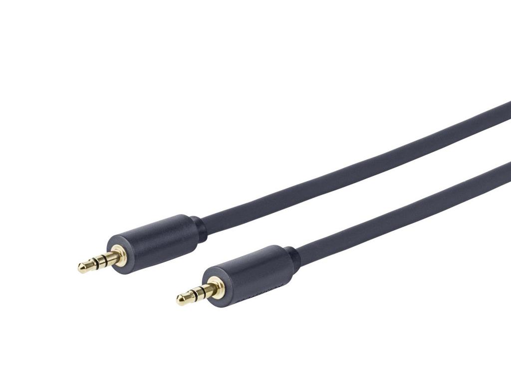  3,5mm kabel, 25m, črn