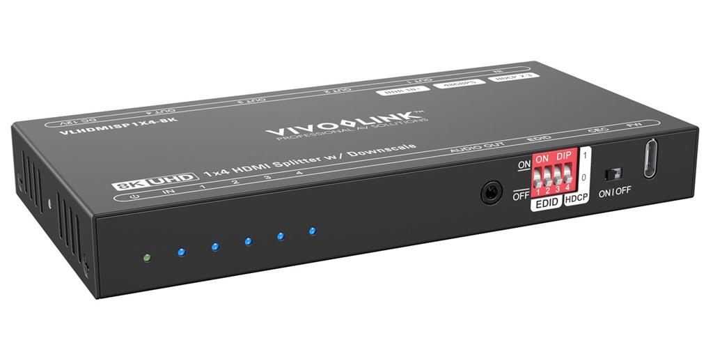  HDMI razdelilnik 1x4 (8K60Hz)