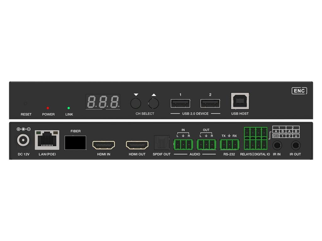  JPEG2000 4K60 HDR AV prek IP z KVM