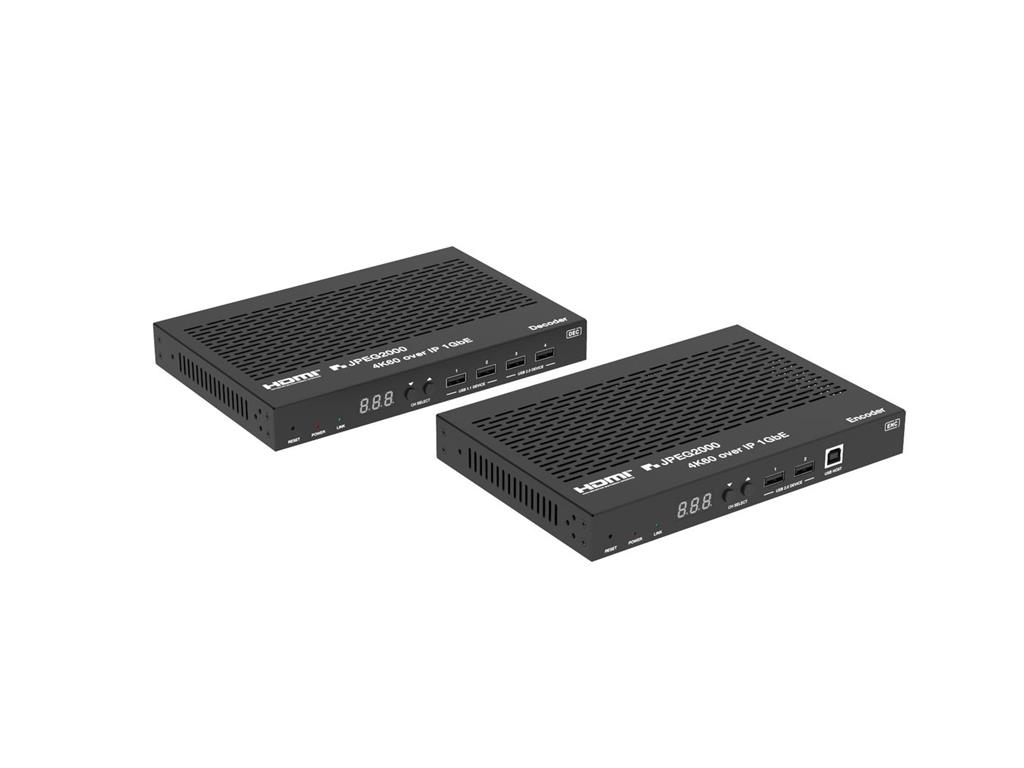 JPEG2000 4K60 HDR AV prek IP z KVM