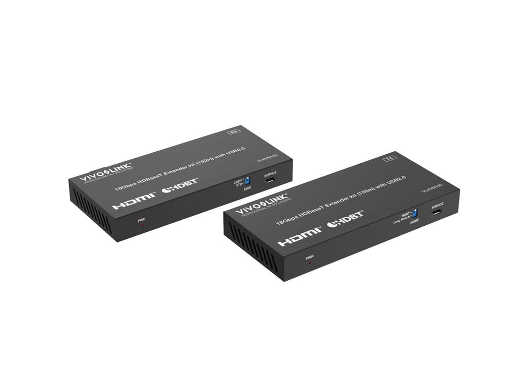  18Gbps HDBaseT KVM komplet +USB 2.0 150m