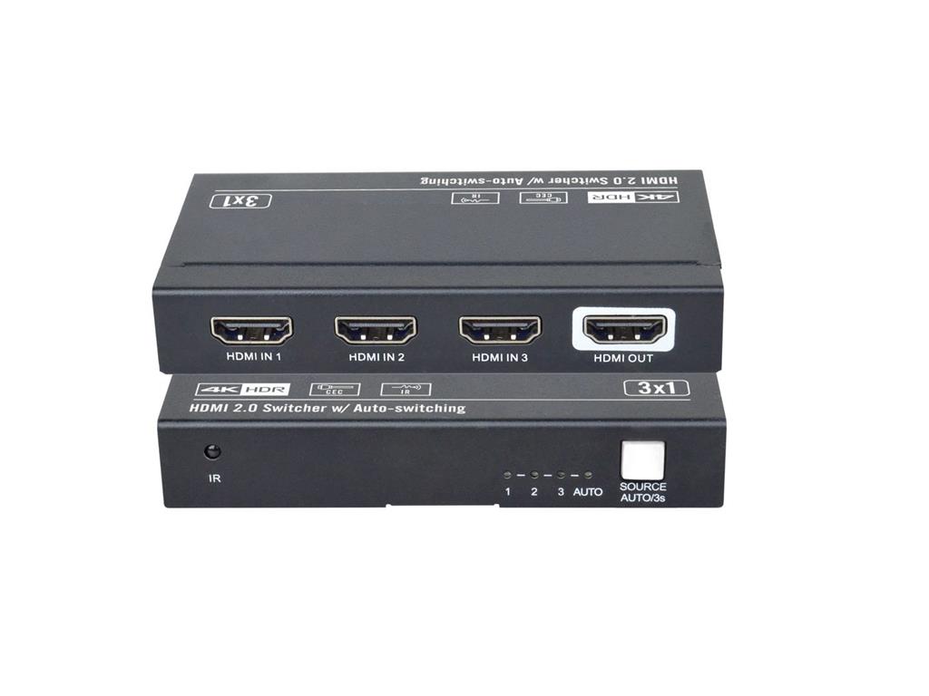  HDMI preklopnik 3x1 (4K60Hz)