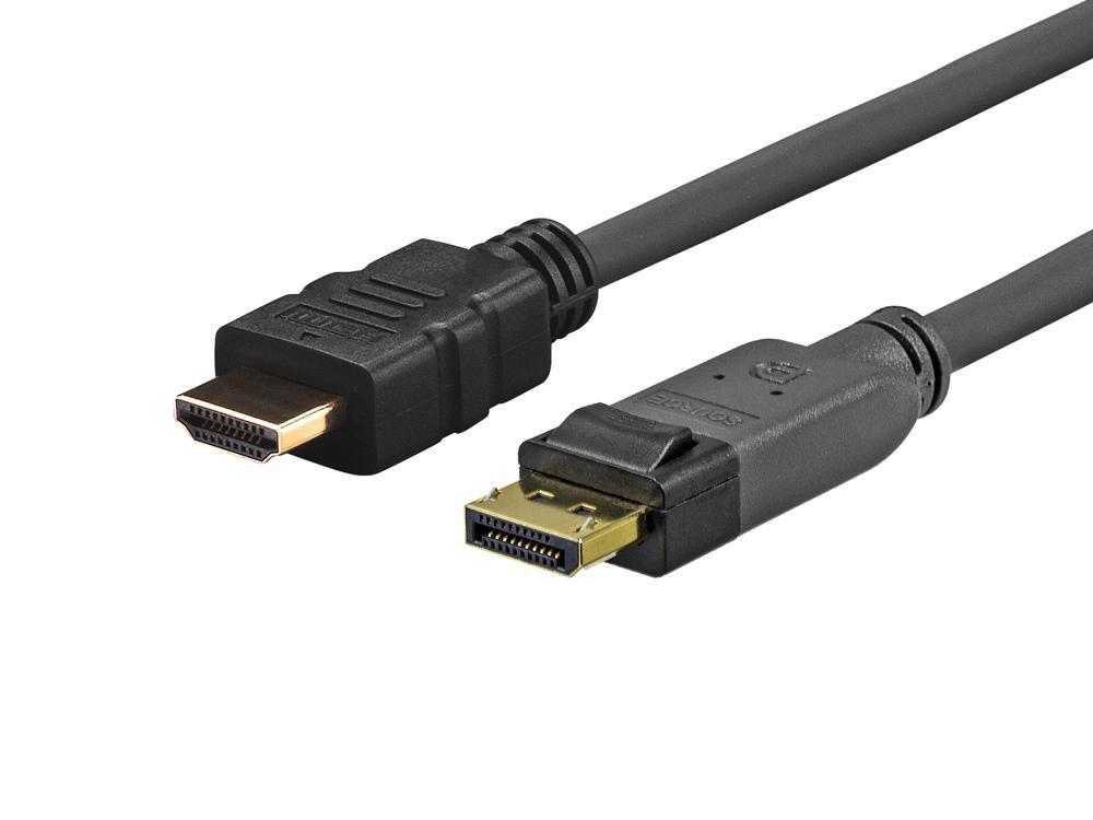  Pro kabel Displayport na HDMI, UHD, 2m