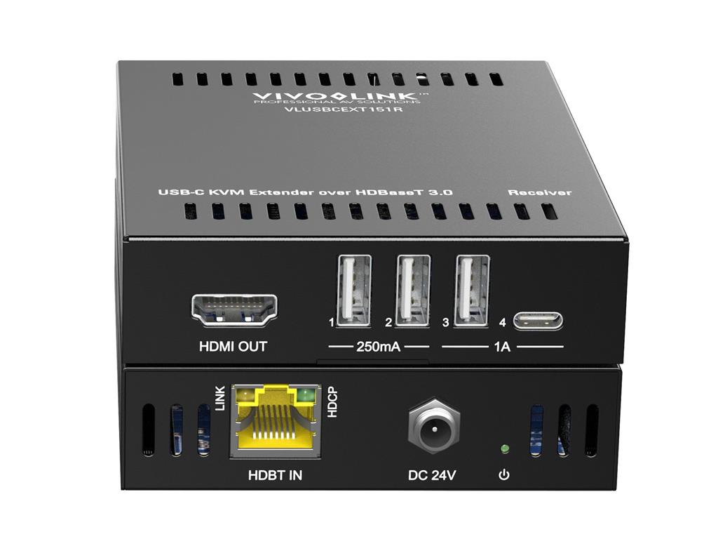  USB-C 4K KVM Extender