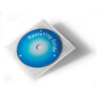 Durable Samolepilni žepki za CD/DVD(8080),10 kos