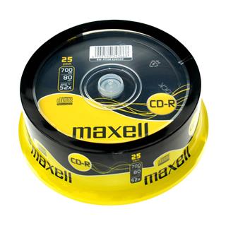 Maxell CD-R 700MB 52X 25 na osi