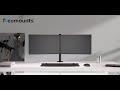 Neomounts Gibljivi nosilec za 2 monitorja Neomounts Gibljivi nosilec za 2 monitorja